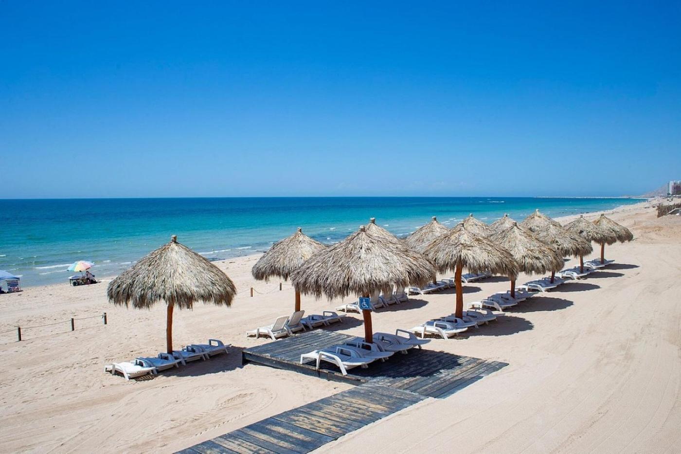 Luxury Oceanview Condo - Las Palomas - Pool, Golf, Sandy Beach ! Puerto Peñasco Exteriör bild